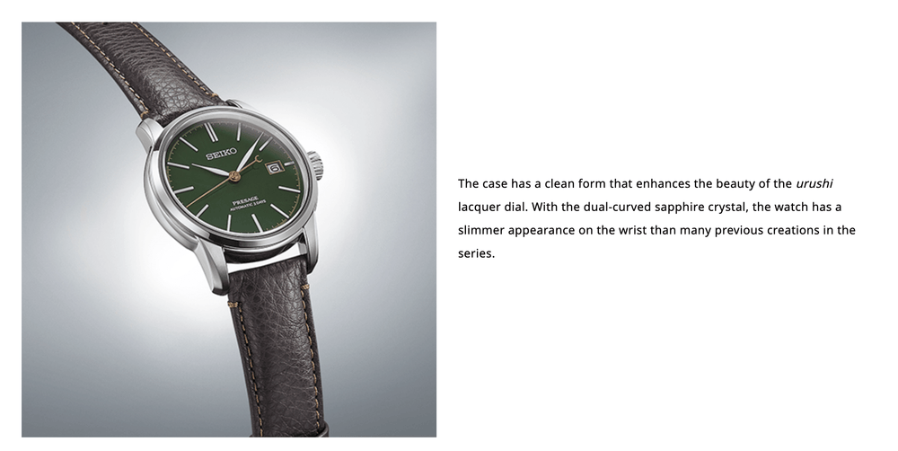 Seiko Presage Craftsmanship Series SPB407J1 - EX-STOCK Canada