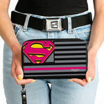 Cartera con cremallera tipo Buckle Down - EX-STOCK Canada