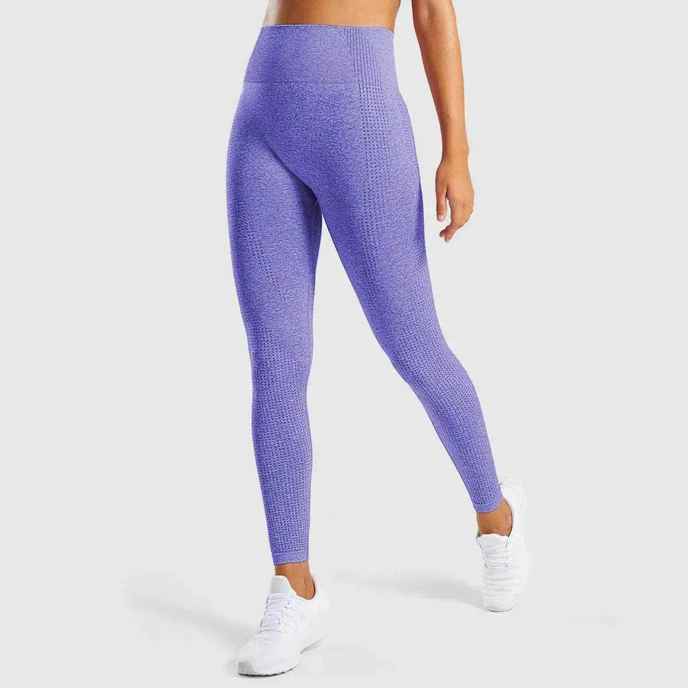 Pantalon de gym en jacquard sans couture pour femme - EX-STOCK Canada