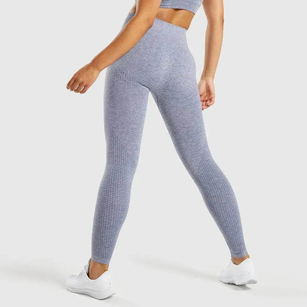 Pantalon de gym en jacquard sans couture pour femme - EX-STOCK Canada