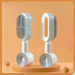 Self Cleaning Hair Brush For Women key Massage Scalp - EX-STOCK CANADA