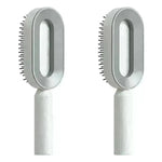 Self Cleaning Hair Brush For Women key Massage Scalp - EX-STOCK CANADA