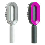 Self Cleaning Hair Brush For Women key Massage Scalp - EX-STOCK CANADA