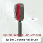 Self Cleaning Hair Brush For Women key Massage Scalp - EX-STOCK CANADA