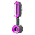 Self Cleaning Hair Brush For Women key Massage Scalp - EX-STOCK CANADA