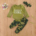 Set Letter Camouflage Printed Children Set - EX-STOCK CANADA