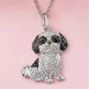 Shih Tzu Pendant Zinc Alloy Die Casting Puppy Necklace - EX-STOCK Canada