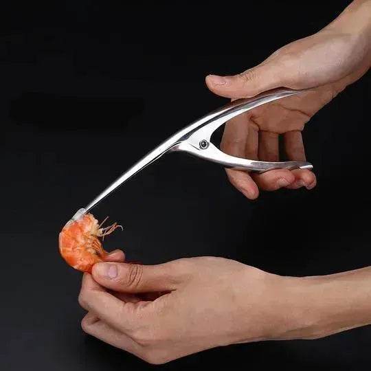 Shrimp Peeler Kitchen Appliances Portable Stainless Steel Shrimp Deveiner Lobster Practical Kitchen Supplies Fishing Knife Tools - EX-STOCK Canada