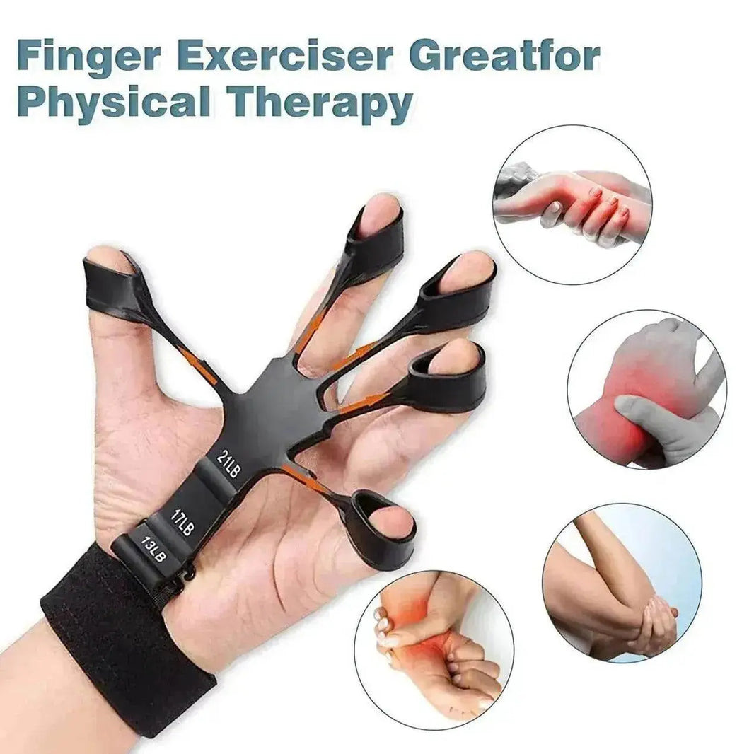 Silicone Strength Trainer Finger Resistance Belt Stretcher - EX-STOCK Canada
