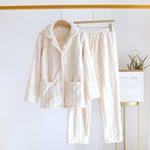 Simple Coral Fleece Couple Pajamas For Women Autumn And Winter - EX-STOCK Canada