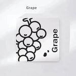 Simple Fruit Square Book Notebook Female Students Notepad - EX-STOCK Canada