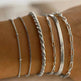 Simple Metal Multi-layer Bracelet Six-piece Set - EX-STOCK Canada