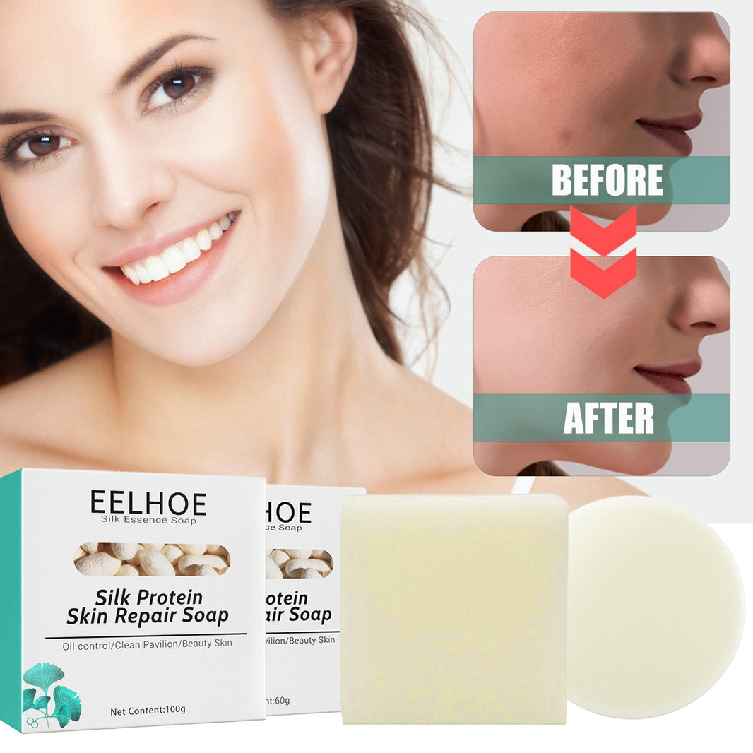 Skin Repair & Cleansing Silk Protein Mask Soap EX-STOCK Canada 