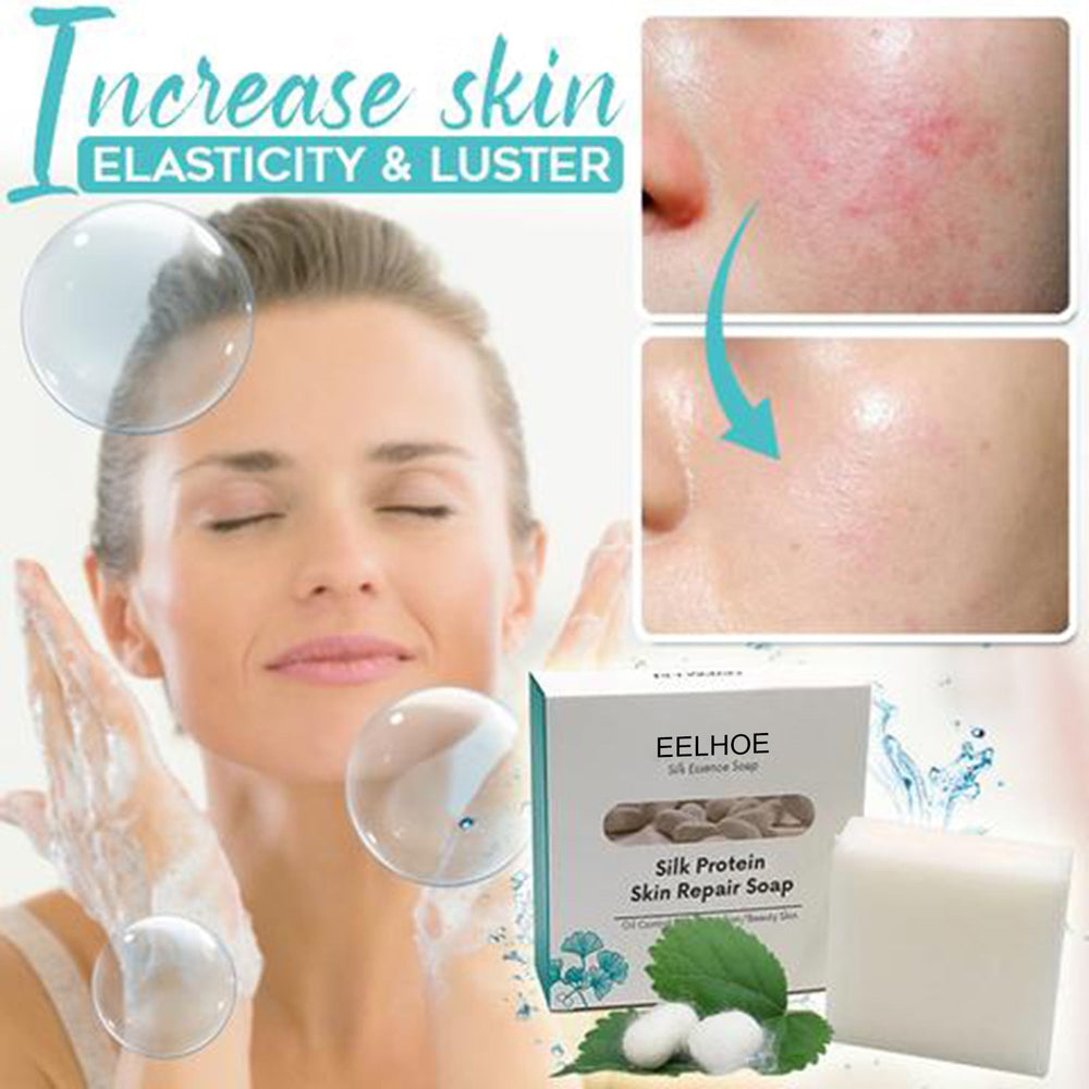 Skin Repair & Cleansing Silk Protein Mask Soap EX-STOCK Canada 