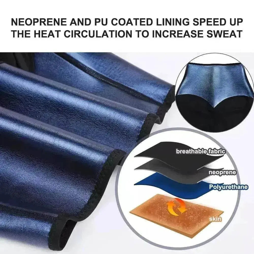 Slimming Waist Trainer Shapewear Tummy Hot Thermo Sweat Body Shaper Short - EX-STOCK Canada