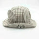 Small Fine Grid Love Rabbit Ears Basin Fisherman Baby Hat - EX-STOCK CANADA