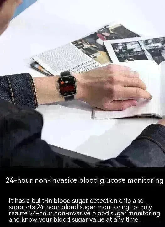 Smart Bluetooth Calling Heart Rate Body Temperature Voice Assistant Smart Bracelet Sports Watch - EX-STOCK CANADA