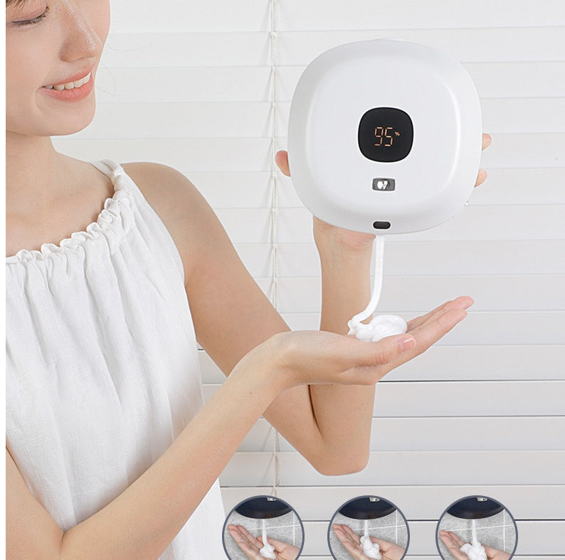 Wall-mounted Soap Dispenser Smart Sensor Wall Mounted Induction Bubble Soap Machine EX-STOCK Canada 