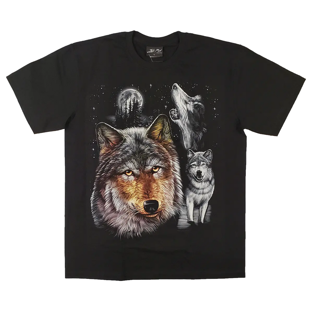 Sofari Collection Men's Wolf Design T-shirt EX-STOCK Canada 