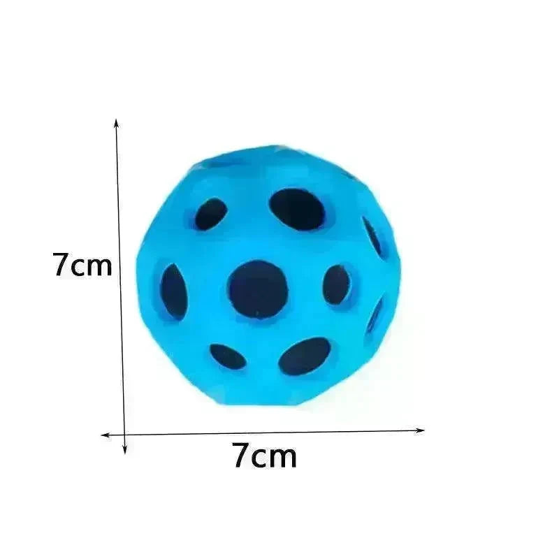 Soft Moon Shape Bouncy Ball for Kids: Anti-fall, Indoor/Outdoor Toy - EX-STOCK CANADA