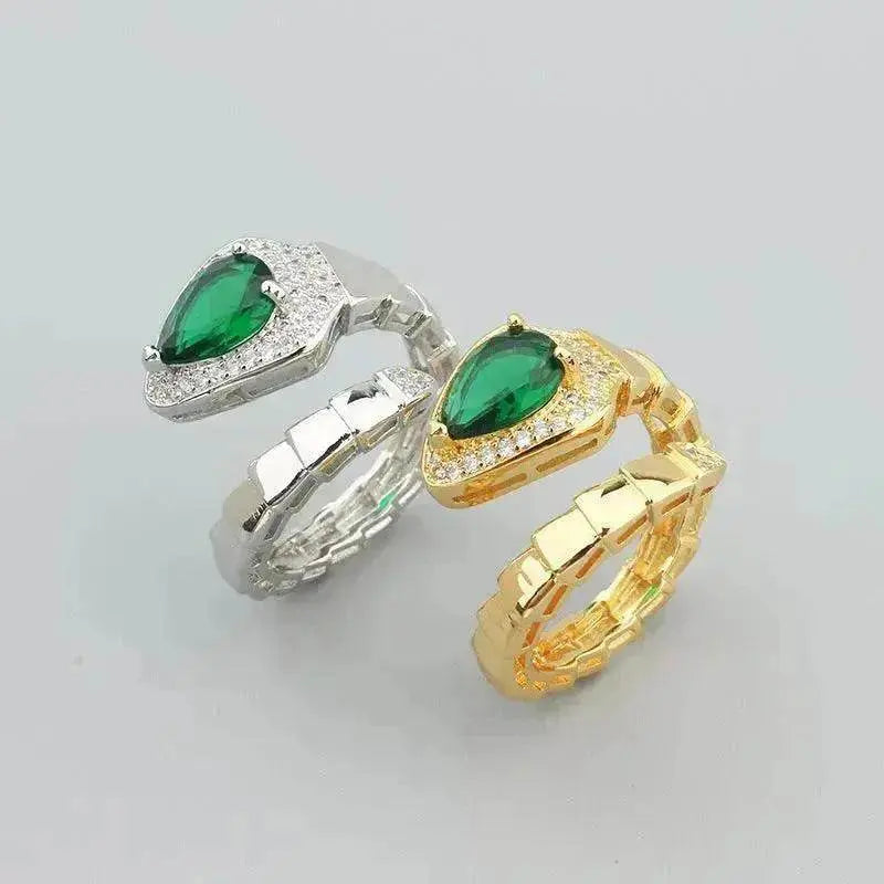 Spring Type Snake Bone Bracelet Ring Suit - EX-STOCK Canada