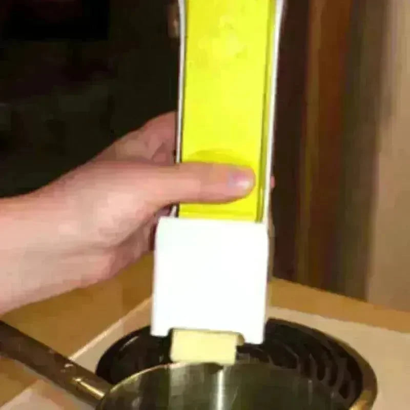 Stick Butter Cutter Cheese Slicer One-Button Dispenser Storage Box - EX-STOCK CANADA