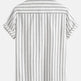 Striped Digital Printing Men's Short-sleeved Shirt - EX-STOCK Canada