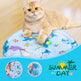 Summer Cooling Pet Water Bed Cushion Ice Pad Dog Sleeping Square Mat For Puppy Dogs Cats Pet Kennel Cool Cold EX-STOCK Canada 