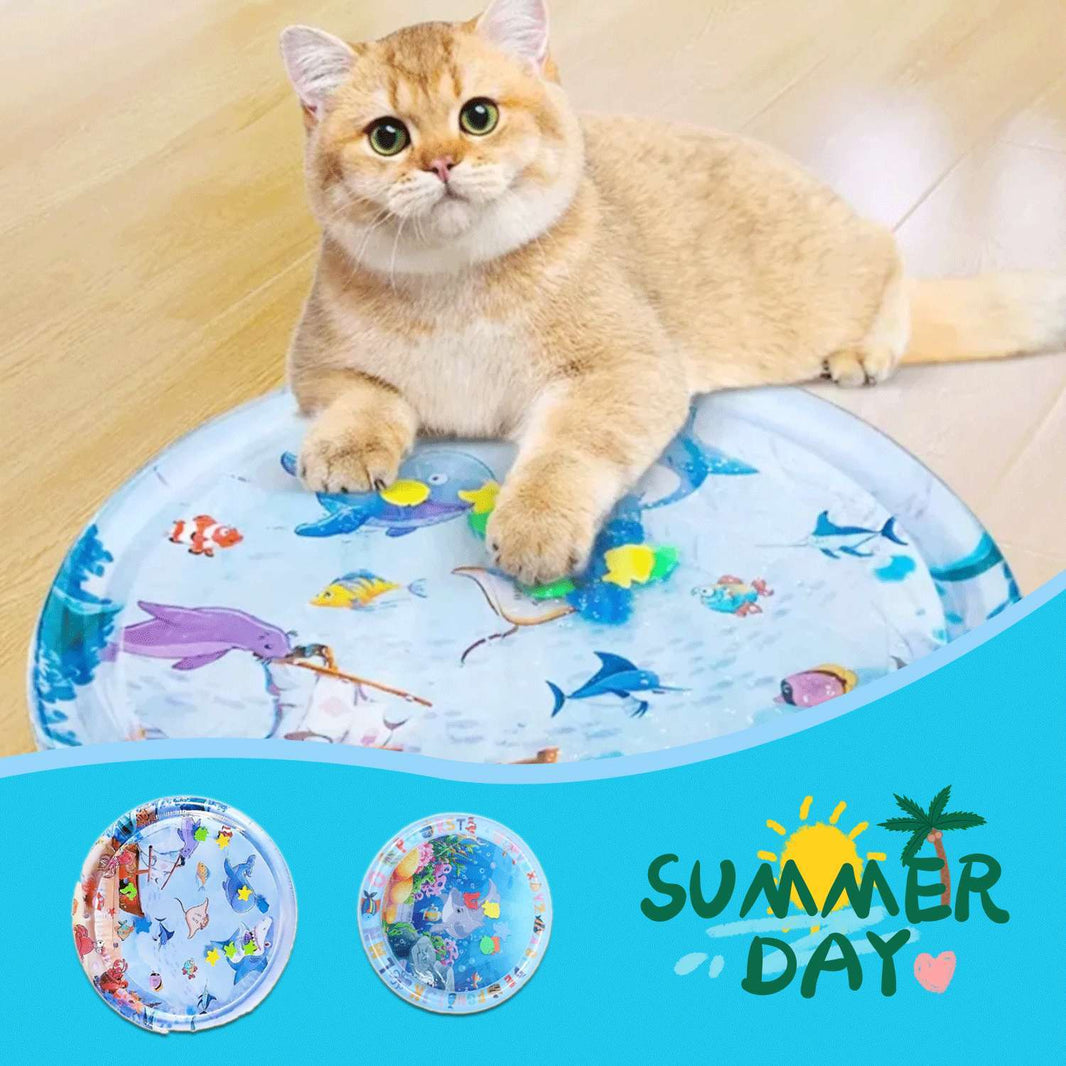 Summer Cooling Pet Water Bed Cushion Ice Pad Dog Sleeping Square Mat For Puppy Dogs Cats Pet Kennel Cool Cold EX-STOCK Canada 