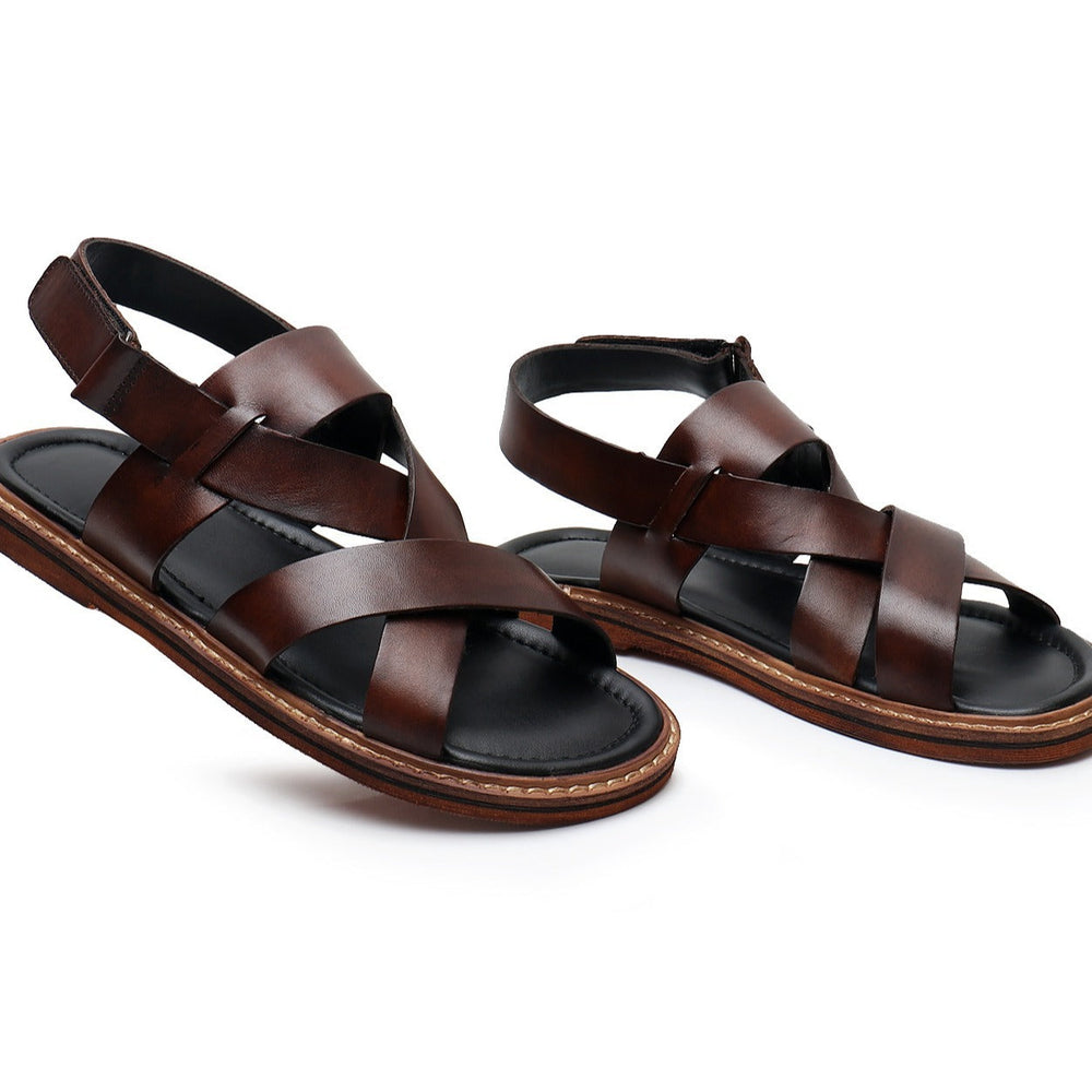 Summer Genuine Leather Casual Sandals Men  EX-STOCK CANADA