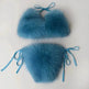 Summer New Underwear Fox Fur Solid Color Split - EX-STOCK Canada