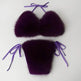 Summer New Underwear Fox Fur Solid Color Split - EX-STOCK Canada