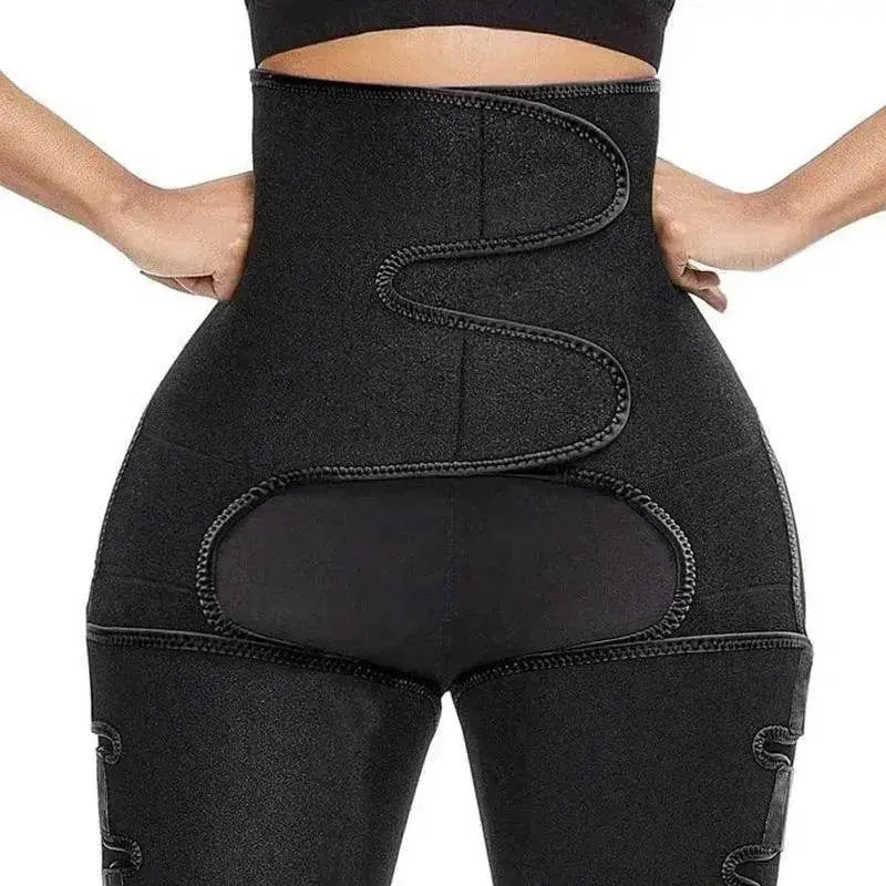 Sweat High Waist Thigh Trimmer Butt Lifter Shapewear Belt 3 In 1 Adjustable Belt - EX-STOCK Canada