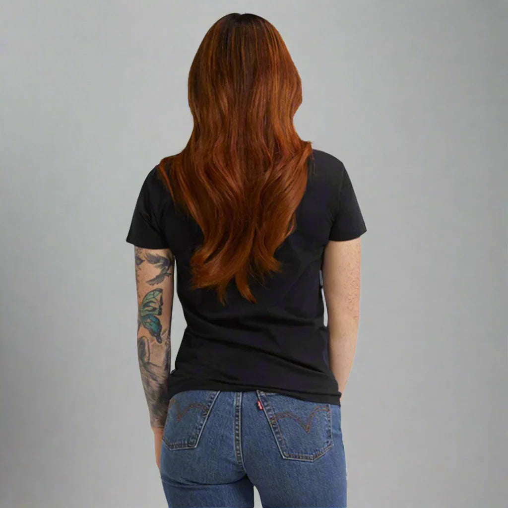 T-shirt pour femmes DHCM LonghornEX-STOCK Canada 