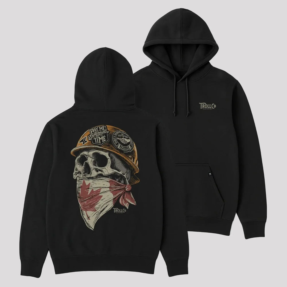 DHCM Men's Hoodie - Pay Me For My Experience, Not My Time 