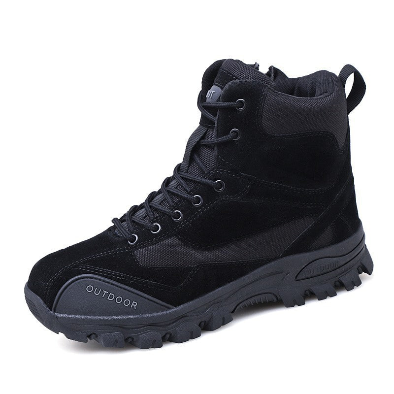Tactical Military Combat Boots Men's Leather U.S. Army Hunting Riding EX-STOCK Canada 