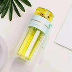 Tea Infuser Filter Separation Double Wall Glass Bottle - EX-STOCK CANADA