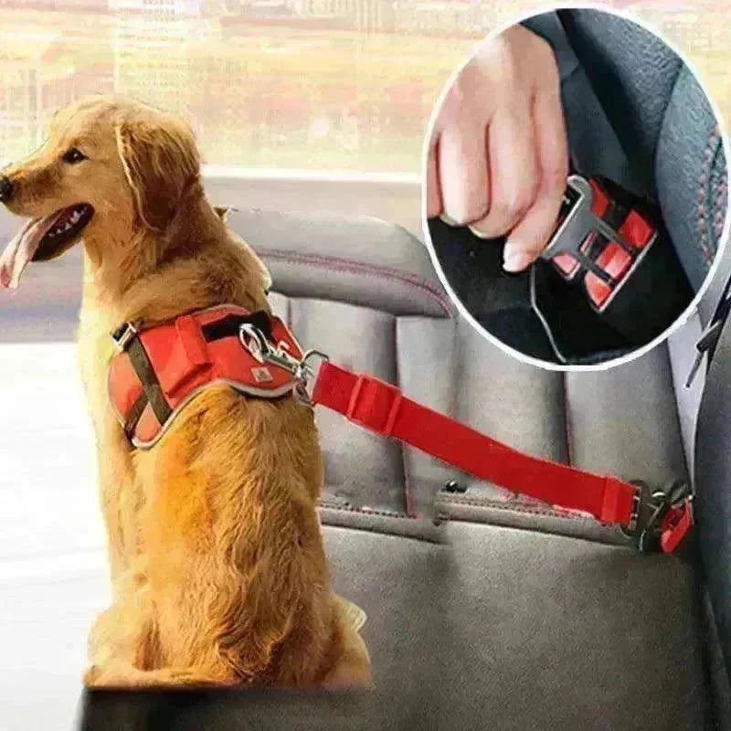 Telescopic Traction Rope For Pet Car Seat Belt - EX-STOCK CANADA