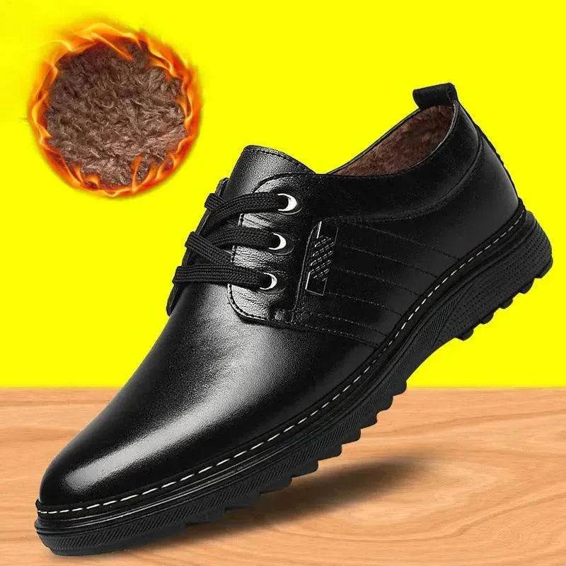 Los nuevos zapatos zapatos caen zapatos casuales de negocios para hombre zapatos para hombres zapatos zapatos redondos estilo británico para papá - EX-STOCK Canada