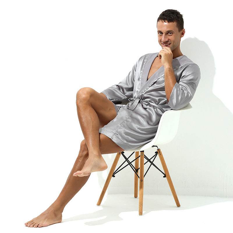 Thin Loose Short Sleeve Pajamas  EX-STOCK CANADA