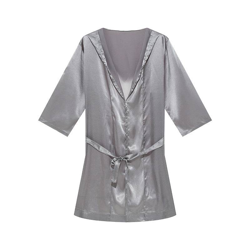 Thin Loose Short Sleeve Pajamas  EX-STOCK CANADA