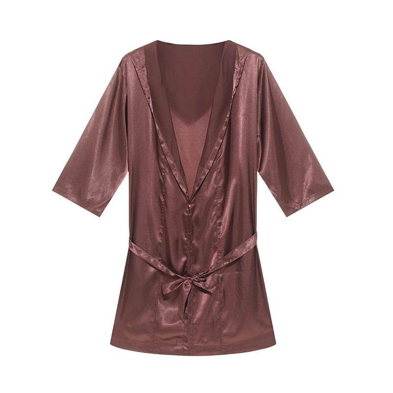 Thin Loose Short Sleeve Pajamas  EX-STOCK CANADA