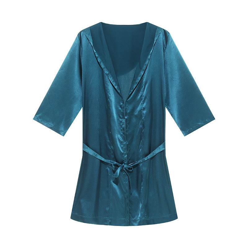 Thin Loose Short Sleeve Pajamas  EX-STOCK CANADA