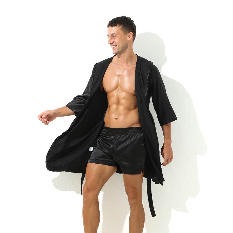 Thin Loose Short Sleeve Pajamas  EX-STOCK CANADA