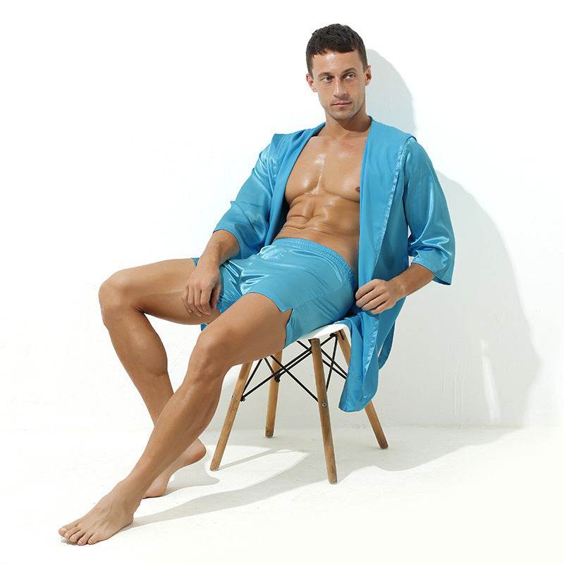 Thin Loose Short Sleeve Pajamas  EX-STOCK CANADA