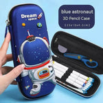 Estuche de lápices tridimensional Escuela primaria Jardín de infancia Dibujos animados Estuche de lápices de gran capacidad Caja de lápices - EX-STOCK Canada