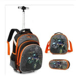 Three-piece Trolley Bag For Primary School Students - EX-STOCK Canada