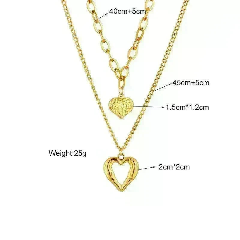 Titanium Steel Angel Wings Love Necklace For Women - EX-STOCK CANADA