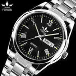 Top-grade men's quartz watches, waterproof, luminous, business belts. - EX-STOCK CANADA
