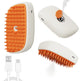 USB Rechargeable Pets Steam Brush Spray Massage Comb Pet Grooming Tools Cat Steam Comb Pet Products EX-STOCK Canada 